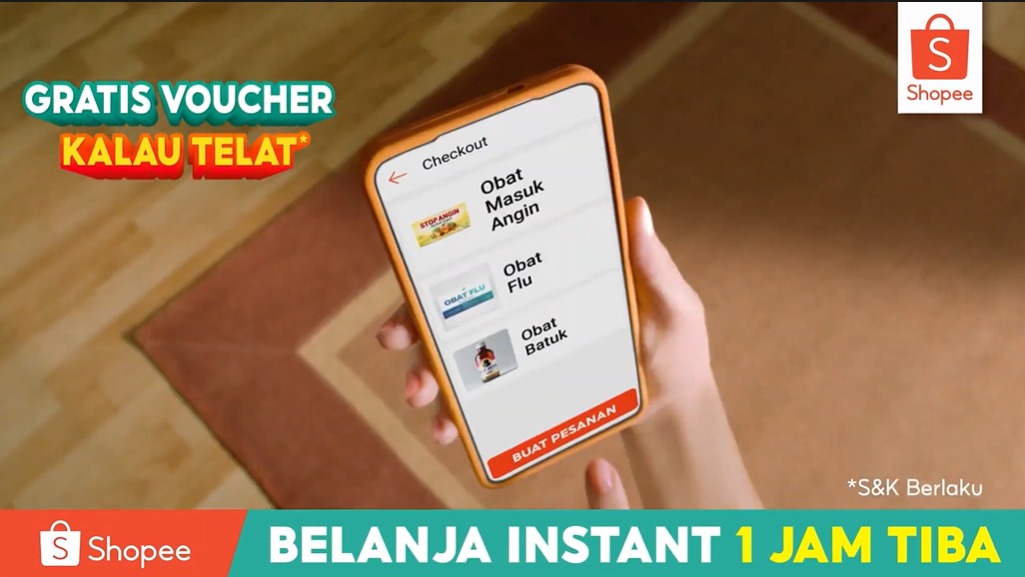 Shopee Hadirkan Belanja Instant 1 Jam Tiba, Belanja Sat Set dengan Diskon hingga 50%