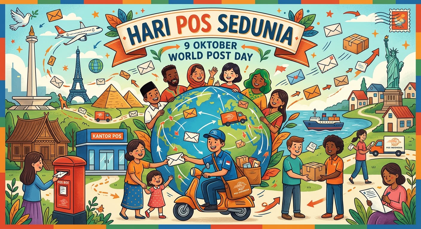  Hari Pos Sedunia 9 Oktober 2026, Ini Peran Layanan Pos di Tengah Era Digital