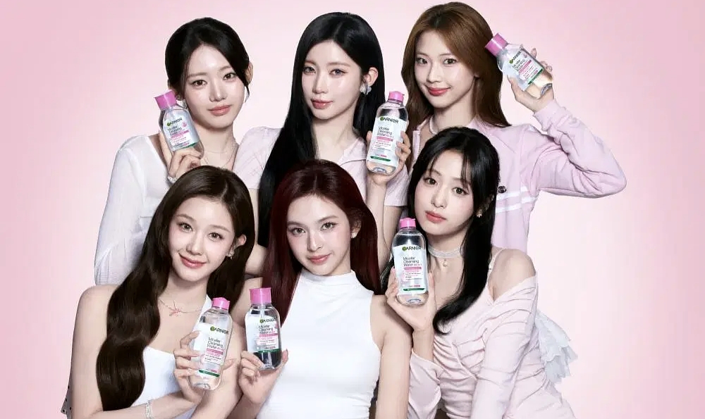 BABYMONSTER Gandeng Garnier, Kolaborasi K-Pop dan Skincare Hadirkan Inovasi Micellar Water