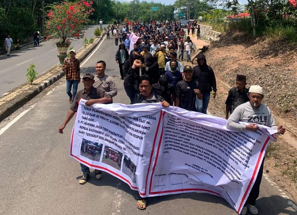  Skandal Tanah Ulayat, LMND Lampung dan Masyarakat Adat Way Kanan Serukan Perlawanan