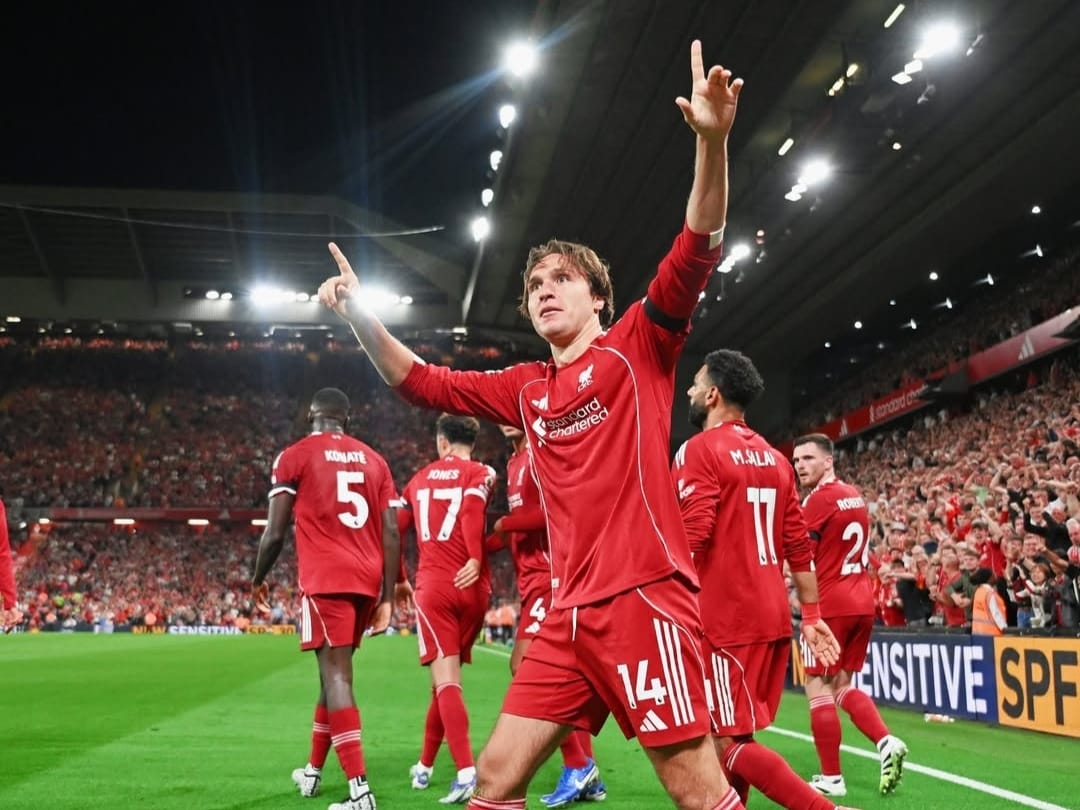 Liverpool Vs Bournemouth: Chiesa Jadi Pahlawan, The Reds Raih Kemenangan Dramatis