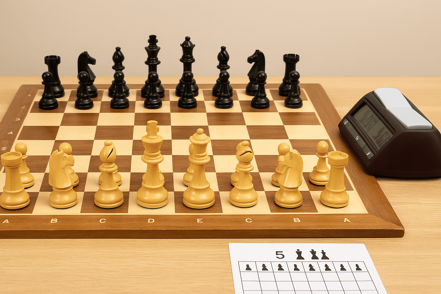 Mau Ikut Turnamen? Ini Standar Ukuran Papan, Bidak, dan Jam Catur yang Benar