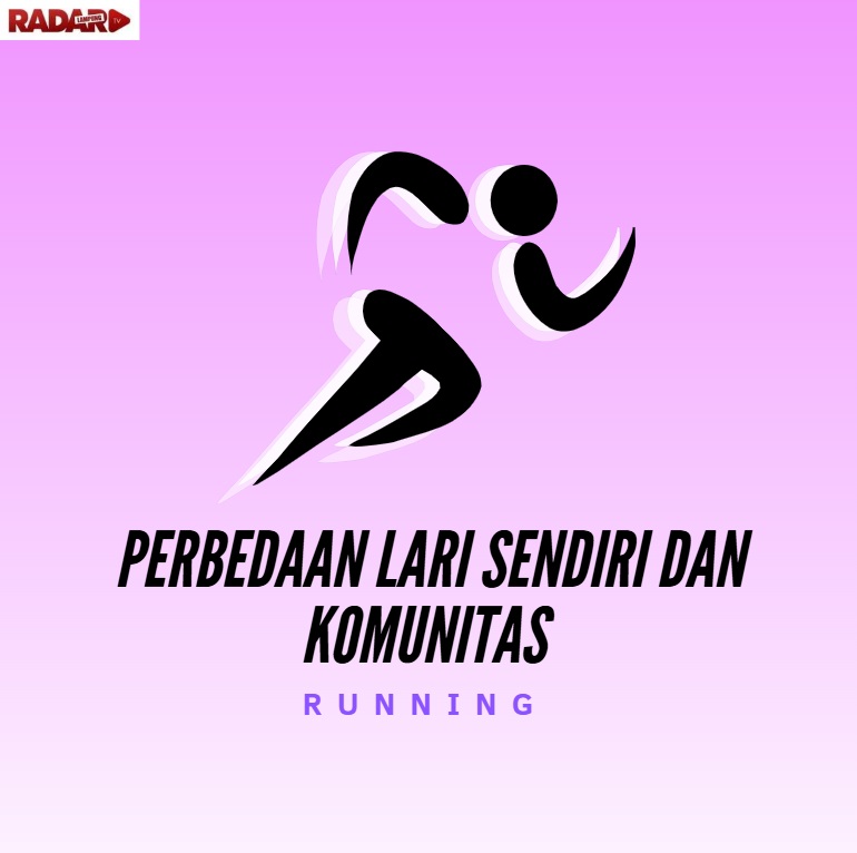 Ini yang perlu kita ketauhi Perbedaan Lari Sendiri dan Bareng Komunitas