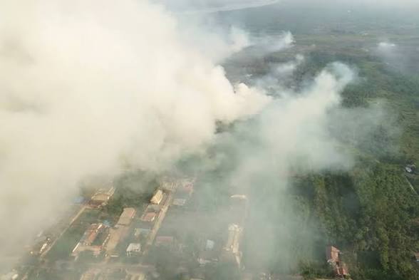 Kabut Asap Selimuti Timor Leste, Matahari Tak Terlihat