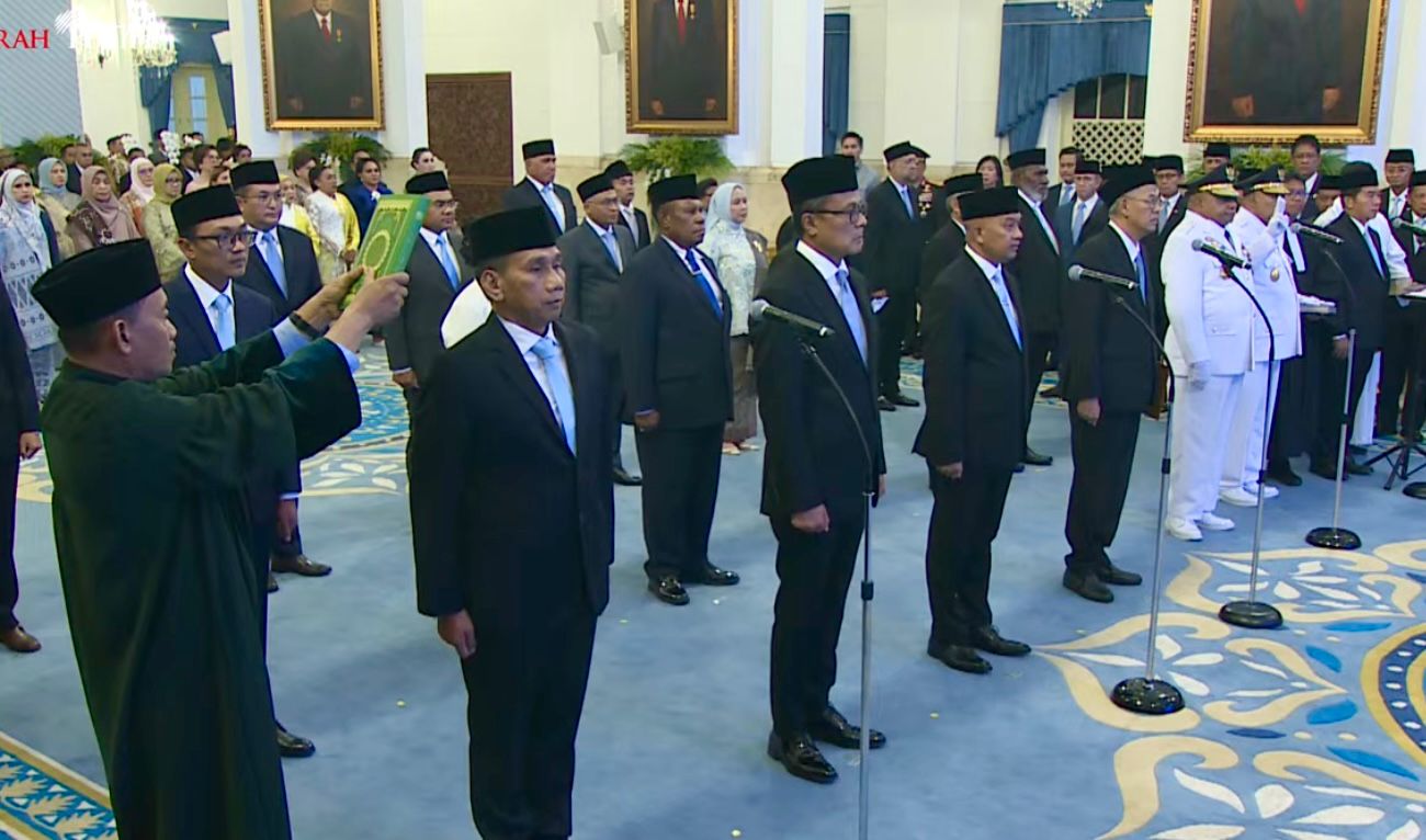 Prabowo Lantik 10 Dubes Baru dan 1 Wakil Dubes untuk China