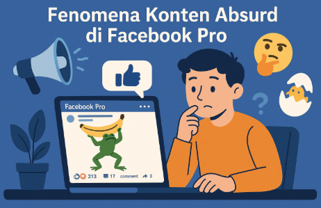Fenomena Konten Absurd di Facebook Pro: Antara Cuan, Sensasi, dan Ancaman terhadap Ekosistem Digital