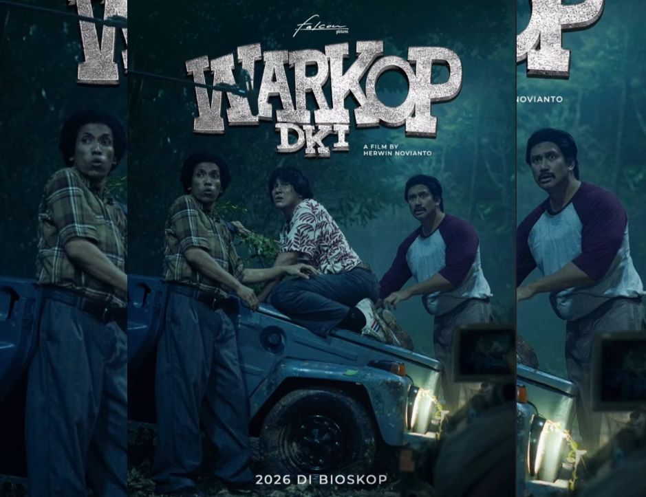 Desta Dipastikan Perankan Dono di Warkop DKI Reborn, Falcon Pictures Rilis Poster Perdana
