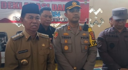 Polres Lampung Utara Deklarasi Damai Pemilu 2024, Ini Poin Harus Dipatuhi