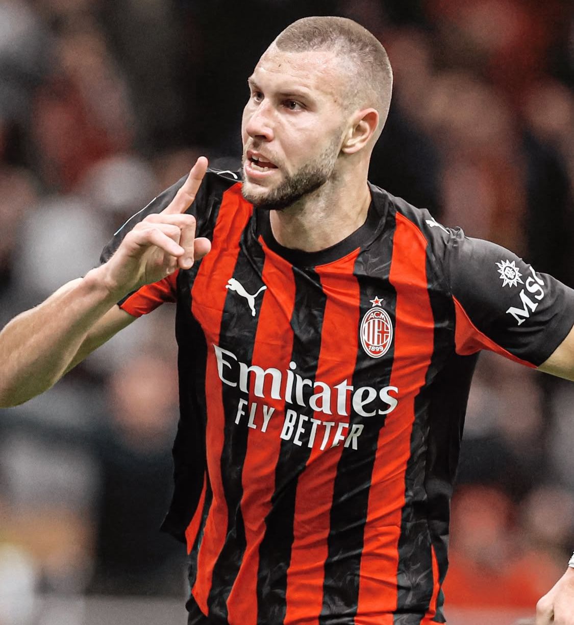 Pavlovi? Cetak Gol Penentu, Milan Taklukan Roma 1-0 di San Siro