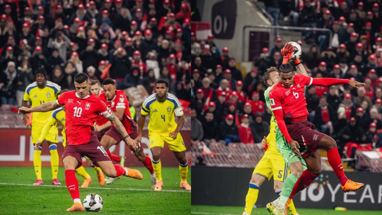 Hasil Swiss vs Swedia : 4–1 Swiss Hampir Pasti Lolos ke Piala Dunia 2026