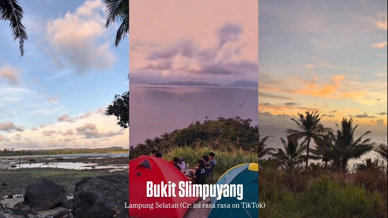 Bukit Slimpuyang: Perpaduan Bukit dan Pantai yang Memikat di Lampung Selatan