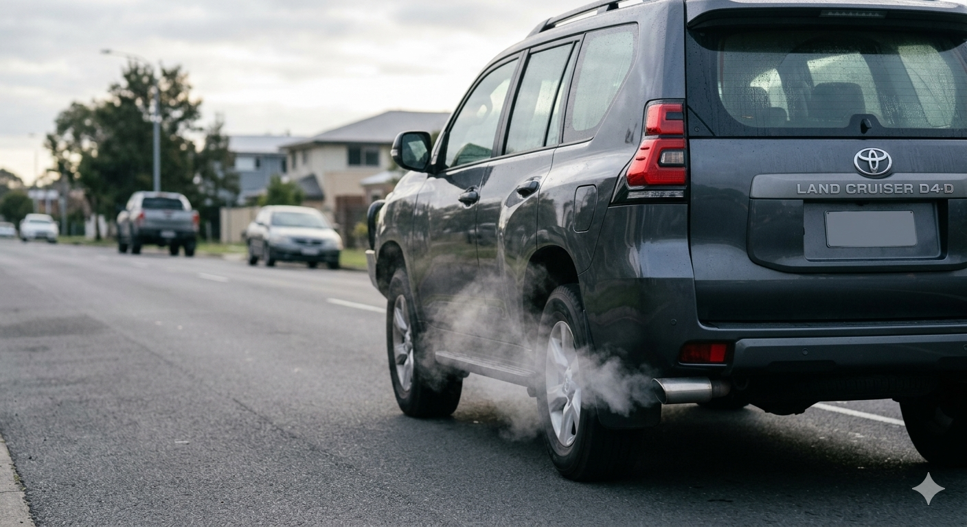 Mobil Diesel Keluar Asap Putih? Jangan Dianggap Sepele!