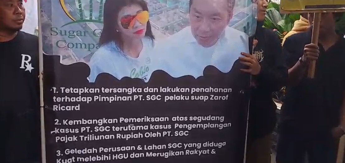 Ratusan Massa Lampung Kembali Kepung Kejagung dan KPK : Desak Usut Dugaan Korupsi SGC dan Skandal CSR BI