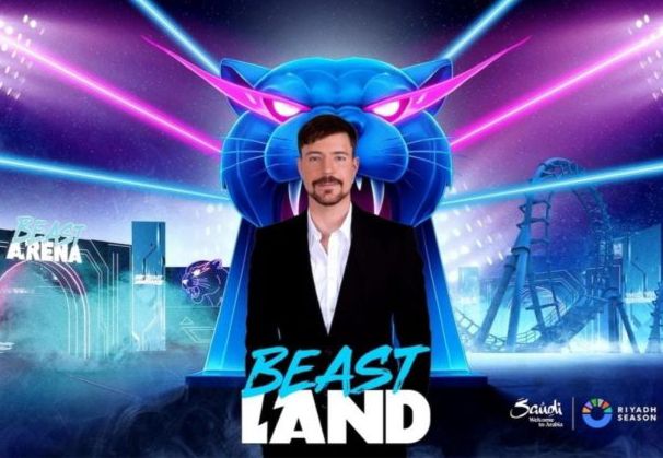 MrBeast Resmikan 'Beast Land' di Riyadh, Taman Hiburan Bertema Tantangan Viral