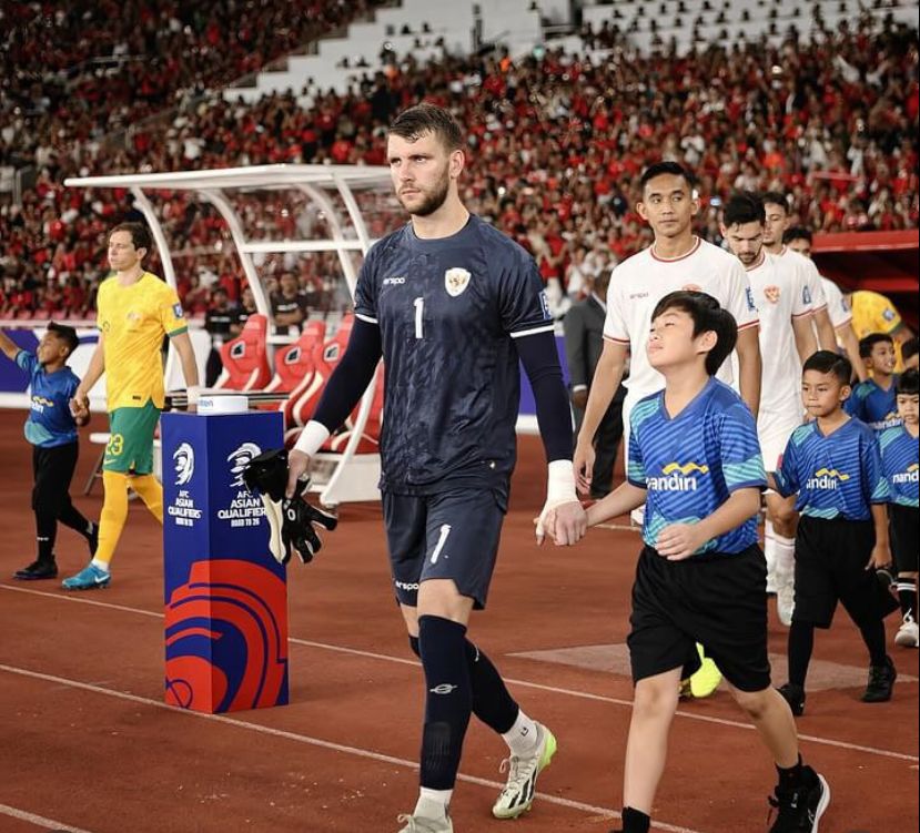 Kiper Timnas Indonesia Maarten Paes Diragukan Tampil Melawan Bahrain di Kualifikasi Piala Dunia 2024