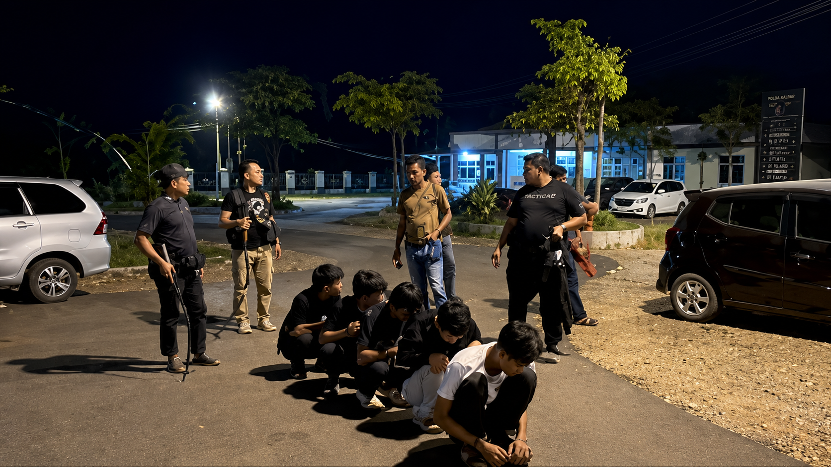 Polisi Tetapkan 3 Tersangka Usai Aksi Tawuran Remaja di Pringsewu, 4 Orang Masih Dicari