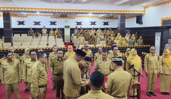 Wali Kota Metro : Pejabat Dilantik Bekerja Sungguh-sungguh, Ini Daftar Lengkap Mutasi Pejabat Eselon II