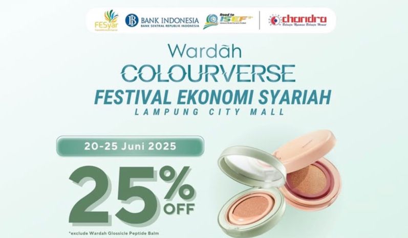 Wardah Colourverse Hadir di Lampung City Mall, Bawa Pengalaman Cantik Halal dan Seru!