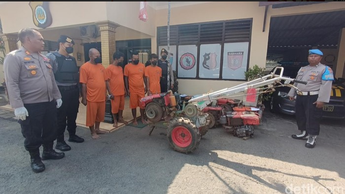 Jauh ke Jogjakarta, Warga Tulang Bawang Lampung Curi Traktor