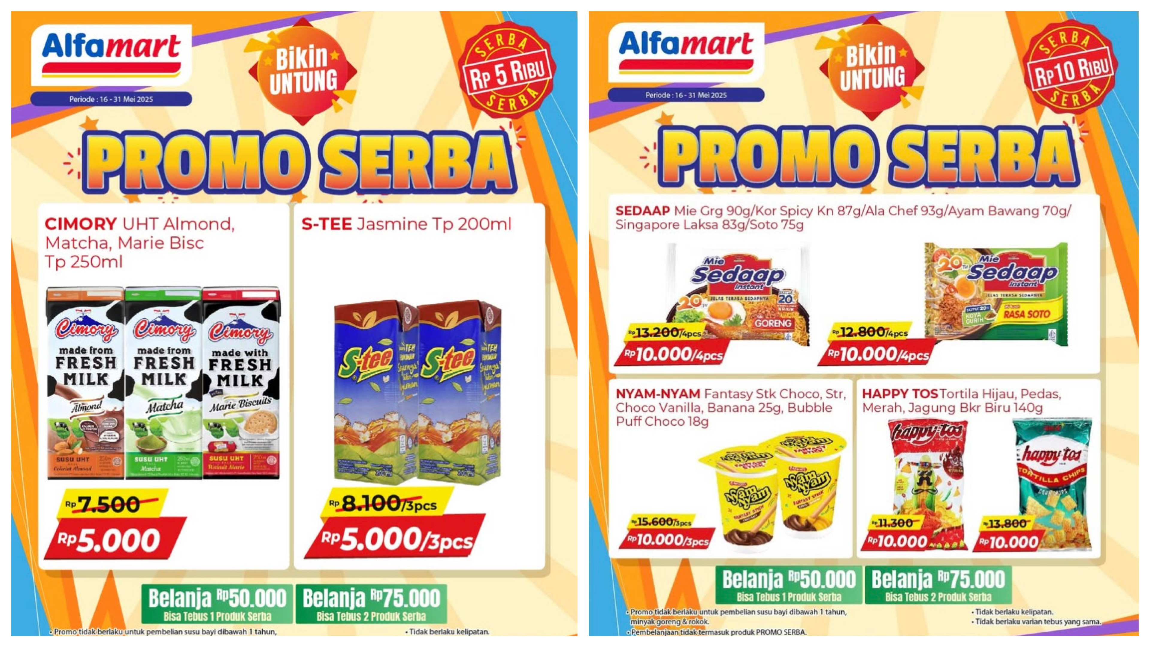 Belanja Cuma Rp5.000?, Bisa Banget! Cek Promo Serba Alfamart Sekarang!