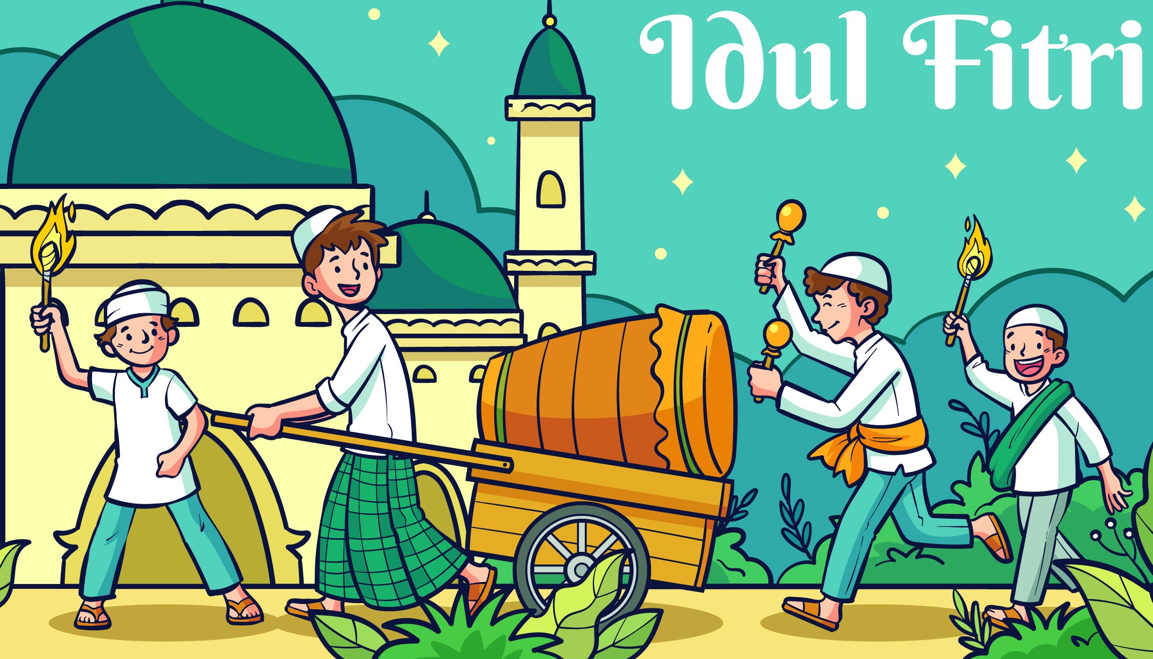 Lebaran Lebih Awal di Sejumlah Negara Dari Timur Tengah hingga Afrika, Ini Daftarnya!