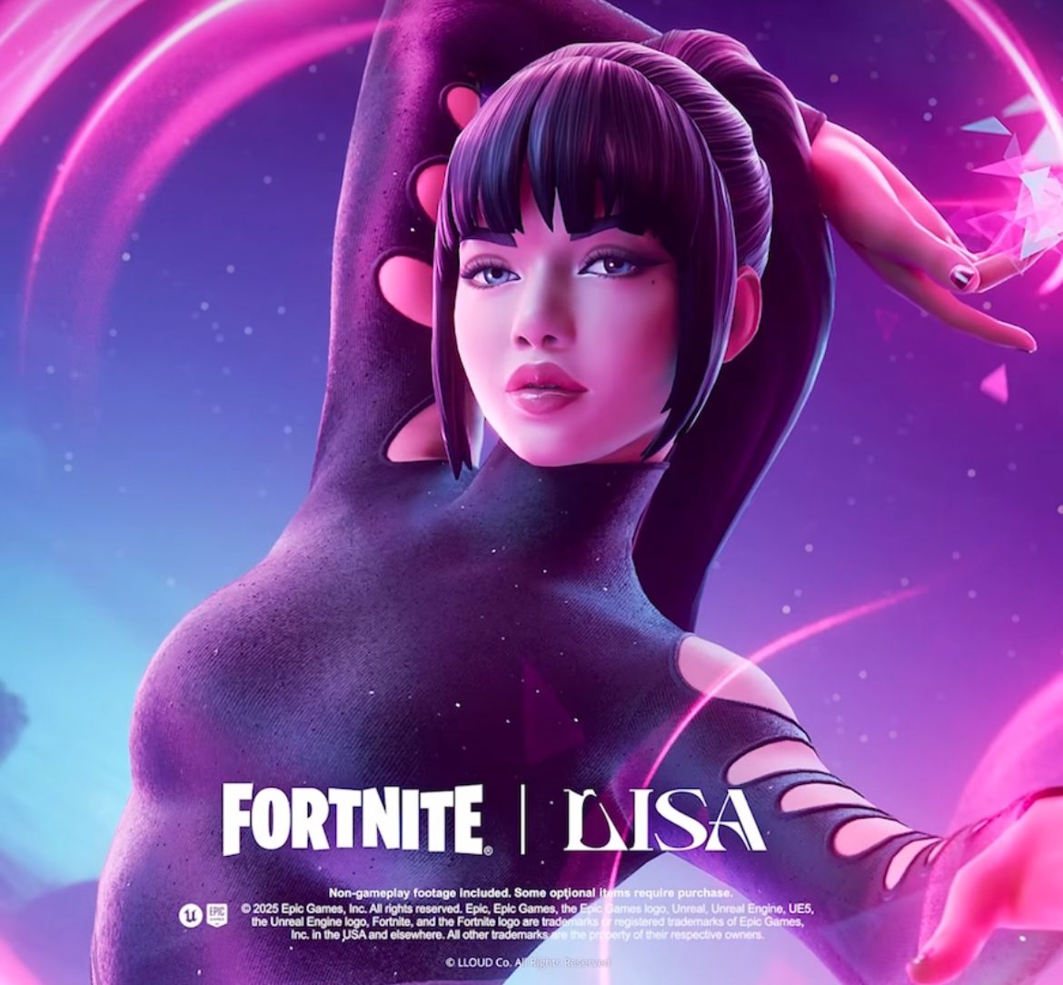 Lisa BLACKPINK Hadir di Fortnite Festival, Penggemar Siap Jadi Rockstar Virtual