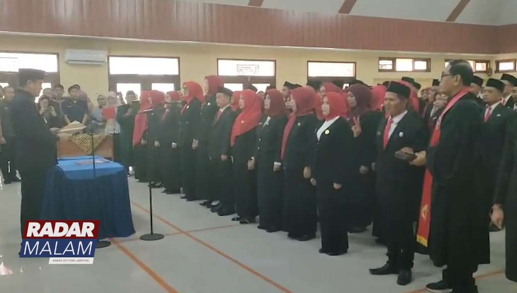 98 Kepala Sekolah SMA/SMK Di Lampung Dilantik, Ini Daftarnya!