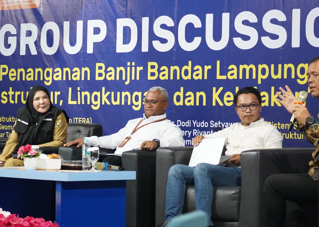 FGD Penanganan Banjir Bandar Lampung Memanas, Eva Dwiana Kritik BBWS