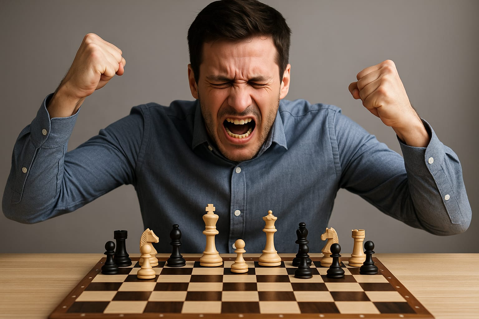 Jangan Panik! Begini Cara Mengontrol Emosi Saat Main Catur