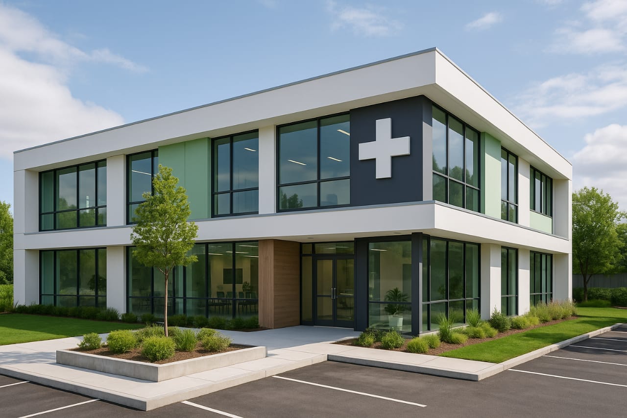 Mendesain Klinik Modern dengan Sentuhan Alam untuk Lingkungan yang Sehat