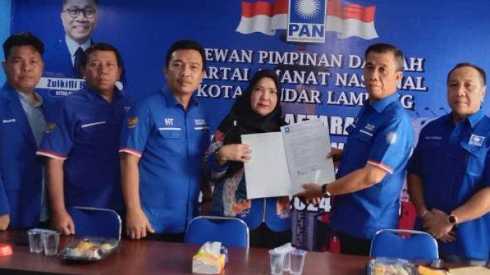 Eva Dwiana Dan Deddy Amarullah Dapat Rekomendasi PAN Untuk Maju Pilkada Bandar Lampung 2024