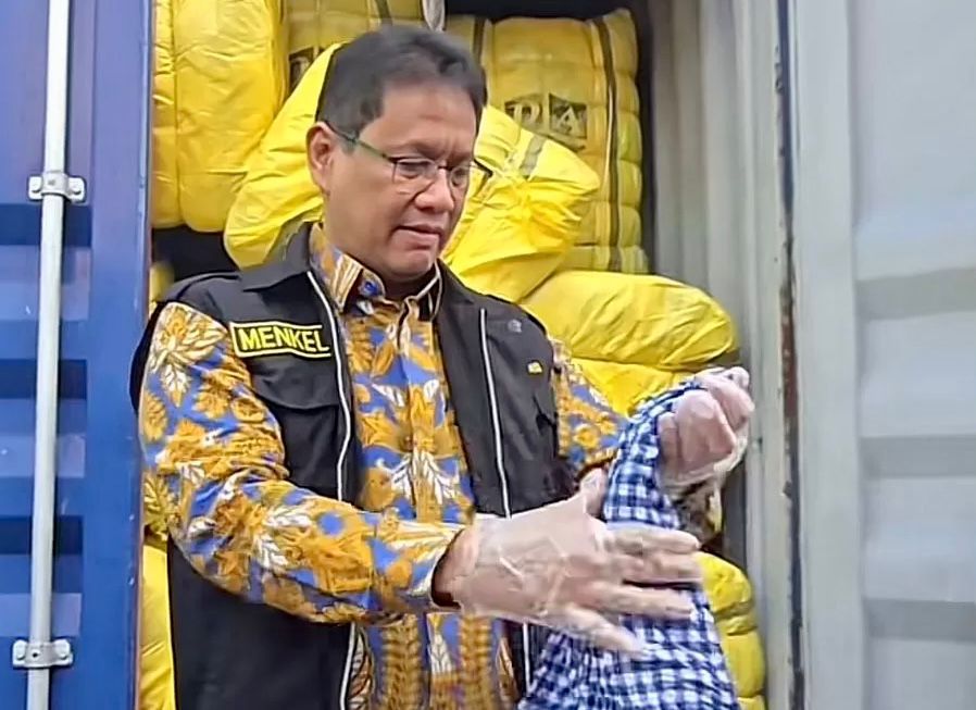 Pakaian Bekas Impor Sitaan Akan Didaur Ulang untuk UMKM