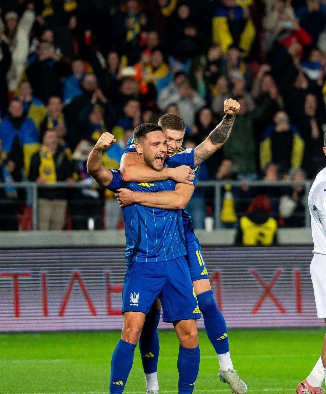 Ukraina Menang Dramatis 2-1 atas Azerbaijan, Gol Injury Time Jadi Penentu