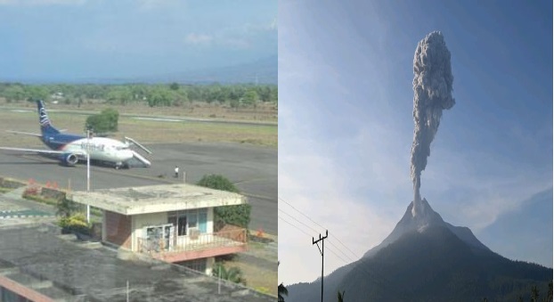 Bandara Maumere Kembali Beroperasi, Status Gunung Lewotobi Masih 'Awas'