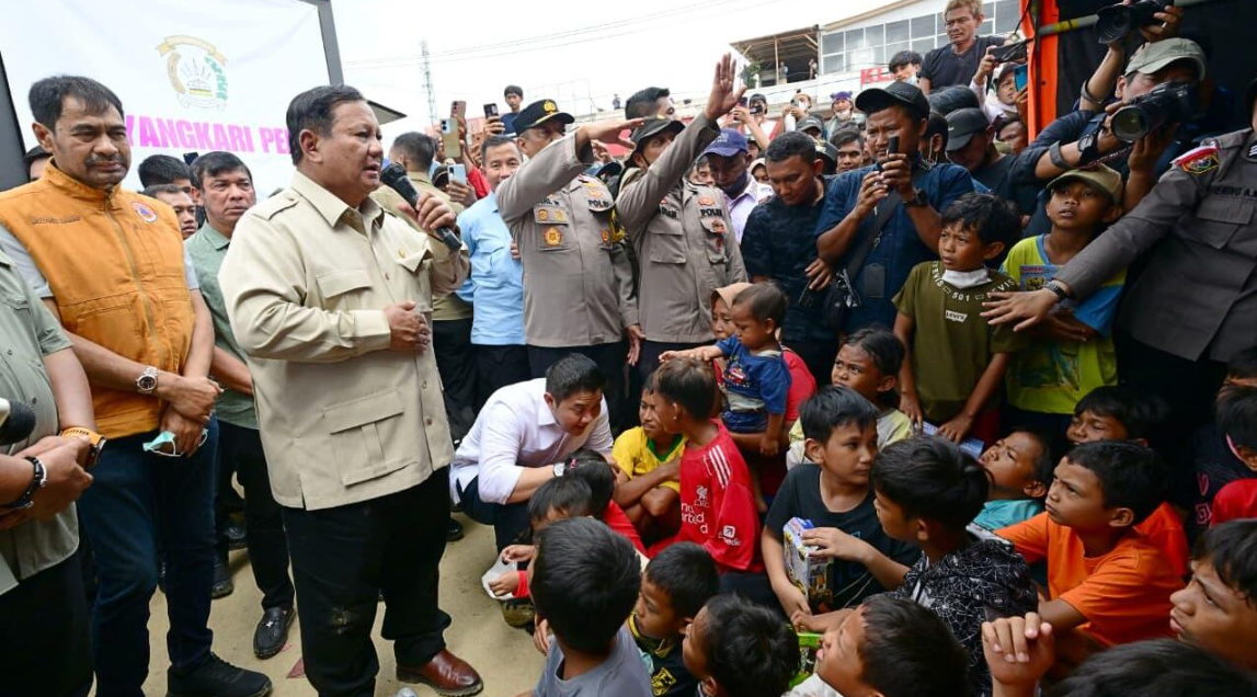 Usai Lawatan Luar Negeri, Presiden Prabowo Terbang Dini Hari untuk Tinjau Banjir Aceh
