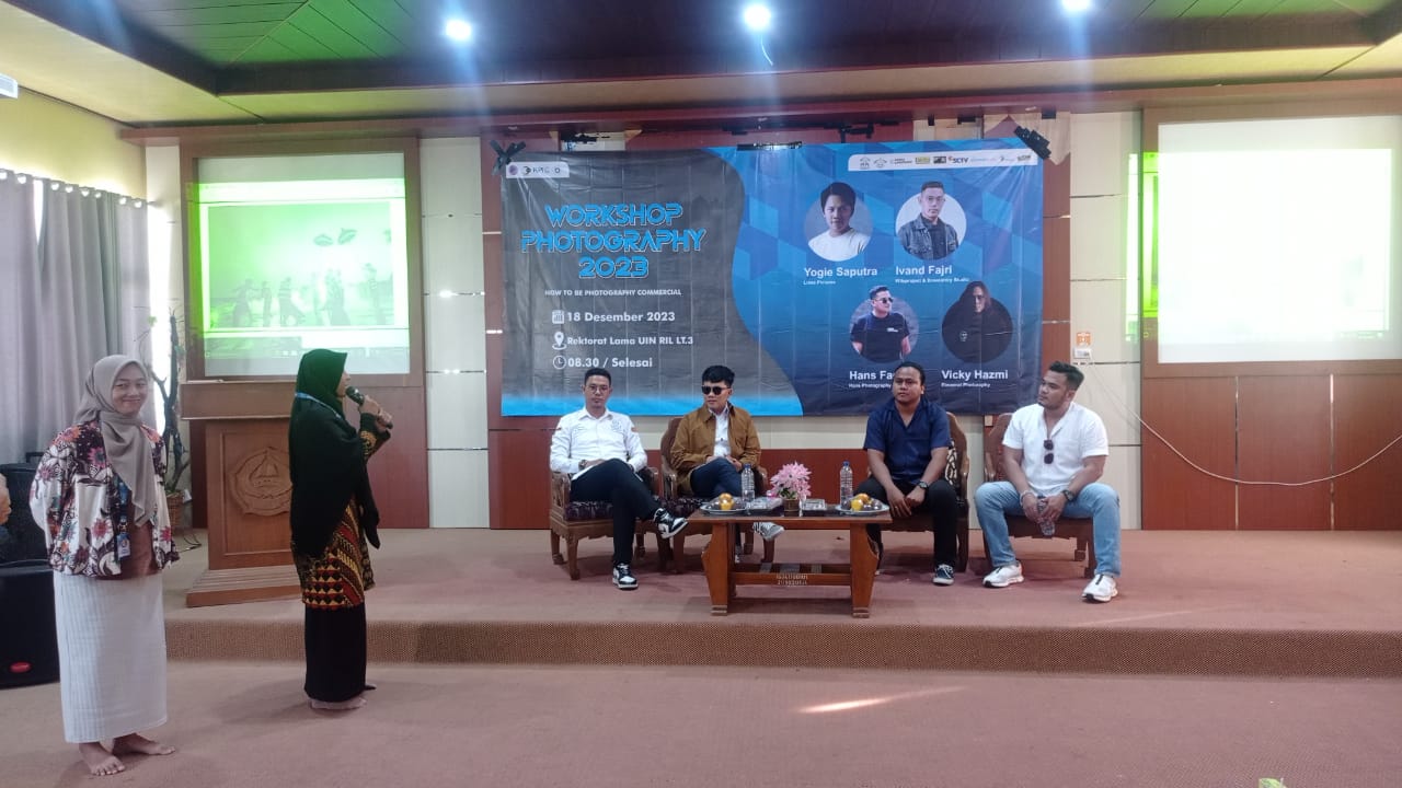 Mahasiswa KPI UIN RIL Gelar Workshop Photography, Ini Bahasan Bersama HIPDI Lampung