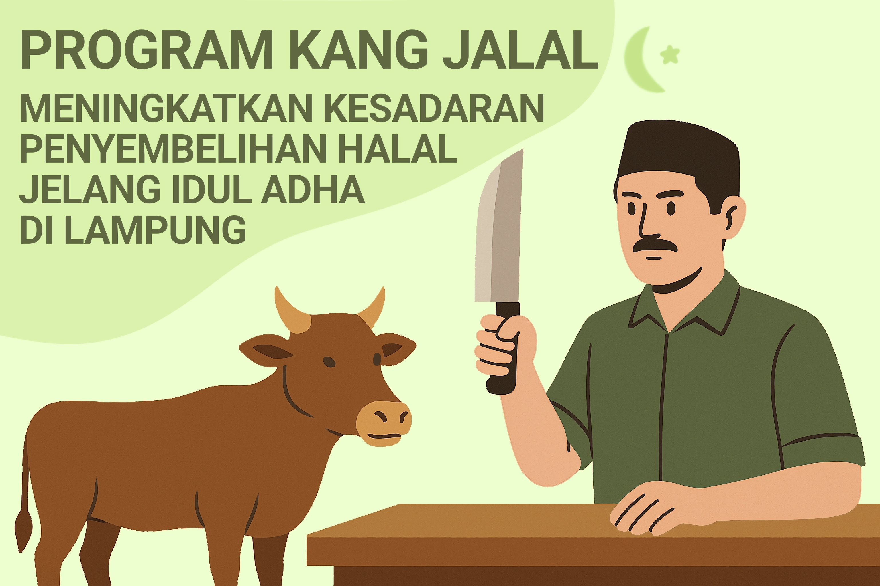 Program Kang Jalal: Meningkatkan Kesadaran Penyembelihan Halal Jelang Idul Adha di Lampung
