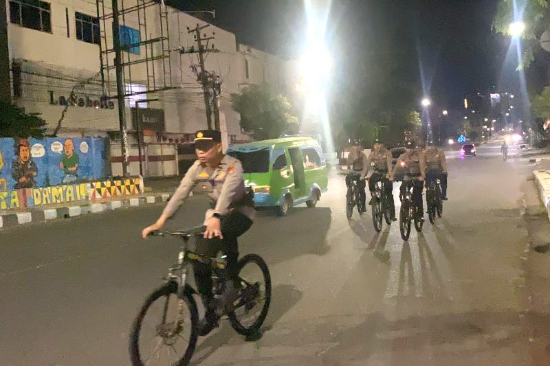 Polresta Bandar Lampung Patroli Subuh Bersepeda, Wujudkan Kota Aman dan Nyaman