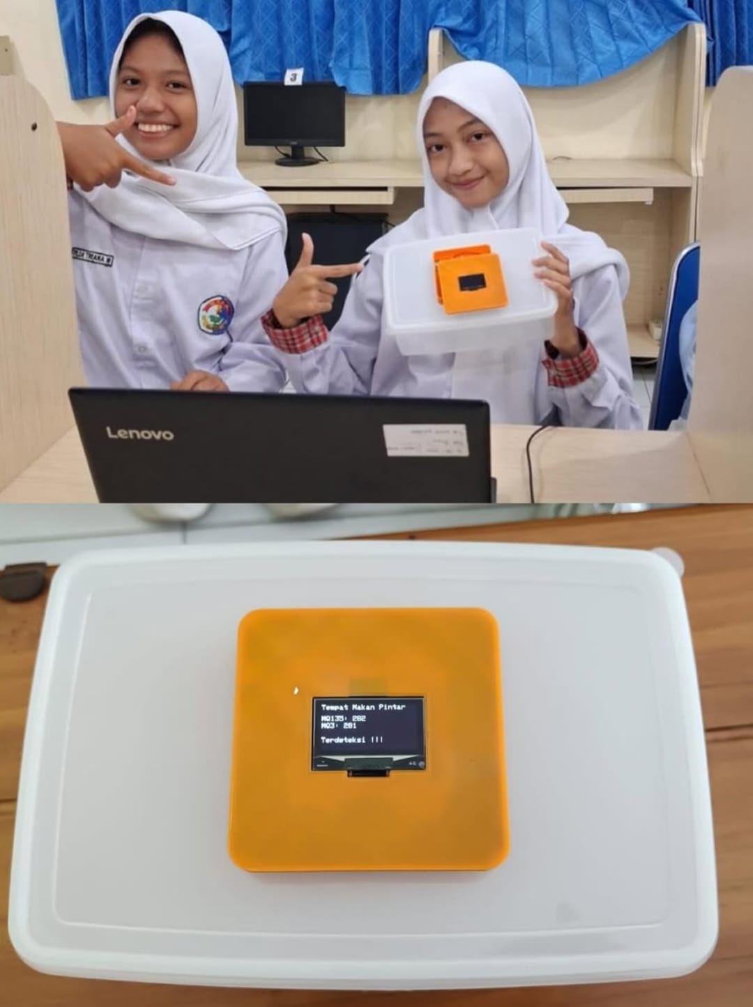 Dua Pelajar Cilacap Bikin Inovasi Alat Deteksi Makanan Basi, Cegah Keracunan MBG