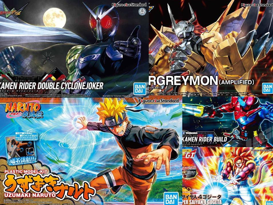 Top 5 Figure-rise Standard yang Memiliki Banyak Aksesoris