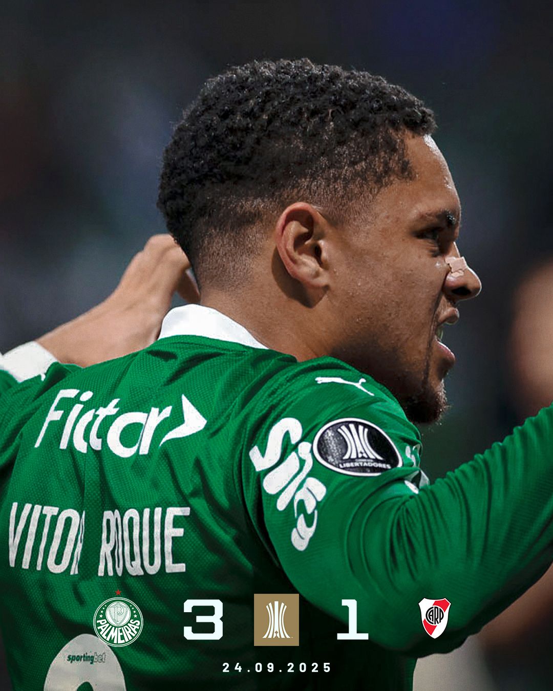 Palmeiras Tumbangkan River Plate 3-1, Pastikan Langkah ke Semifinal Libertadores