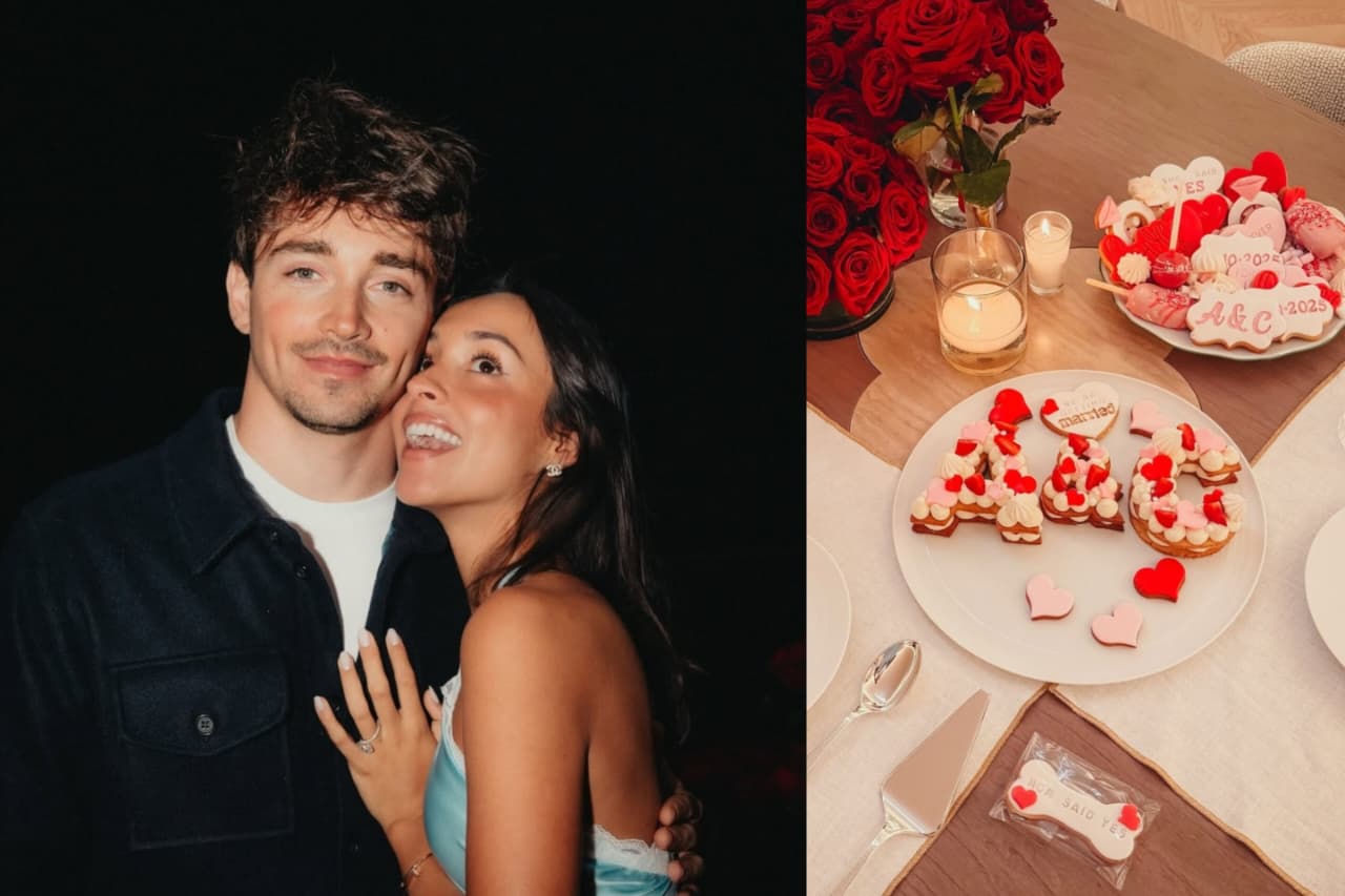Charles Leclerc Umumkan Pertunangan dengan Alexandra Saint Mleux, Fans Formula 1 Heboh
