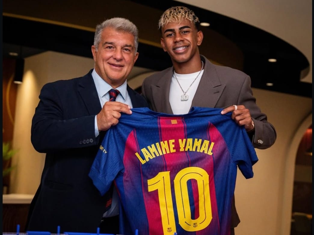 Resmi: Lamine Yamal Kenakan Nomor 10 di Barcelona, Warisi Jejak Legenda
