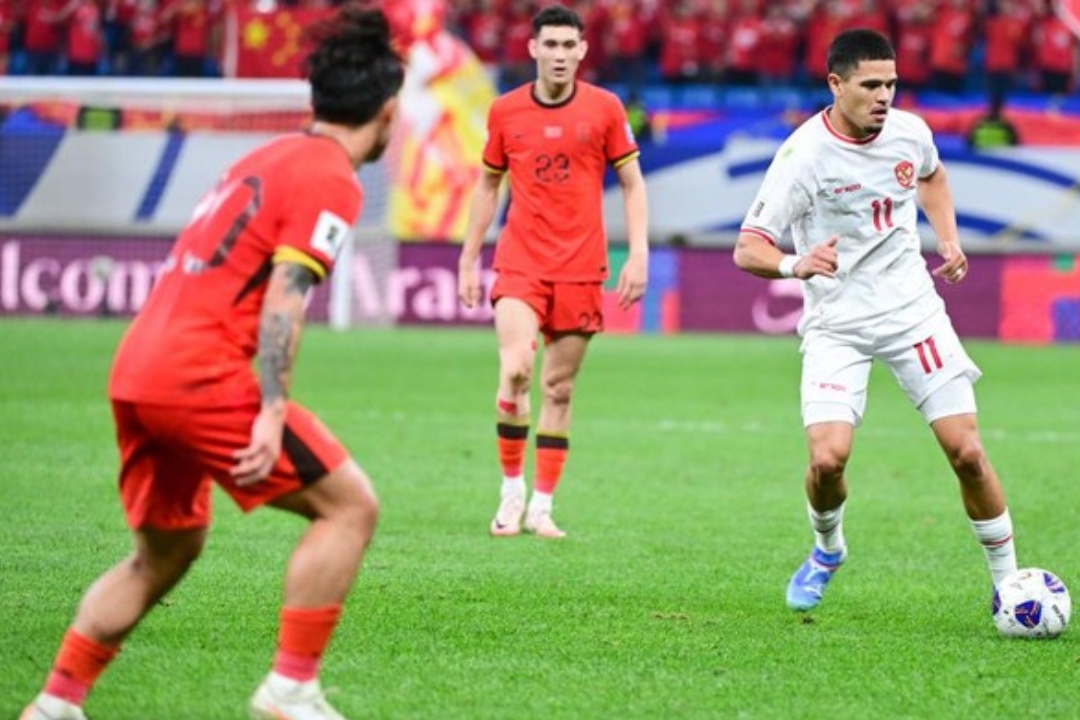 Begini Nasib Timnas Indonesia Setelah Kalah 2-1 Lawan China