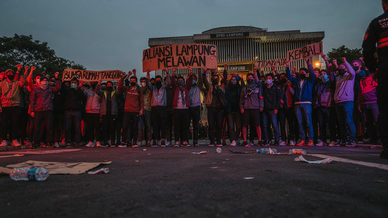 Aliansi Lampung Melawan Ancam Gelar Aksi Lanjutan Usai Bentrokan di DPRD