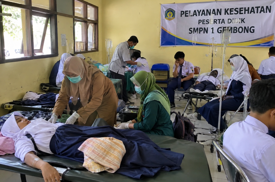 230 Siswa di Gembong Pati Diduga Keracunan Usai Santap Menu MBG
