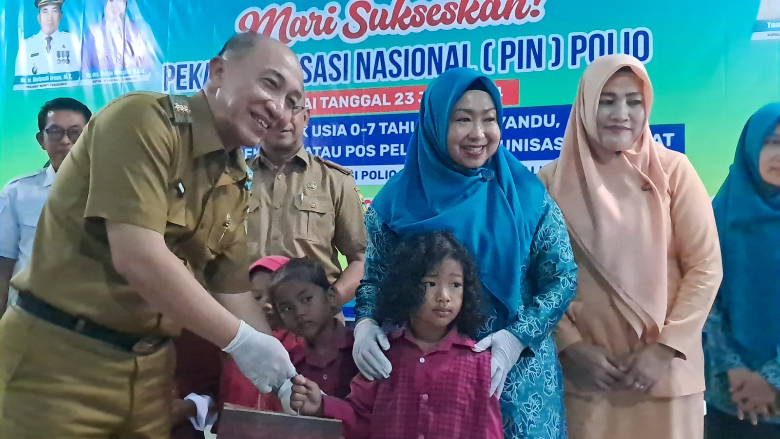 Pemkab Tanggamus Canangkan PIN Polio