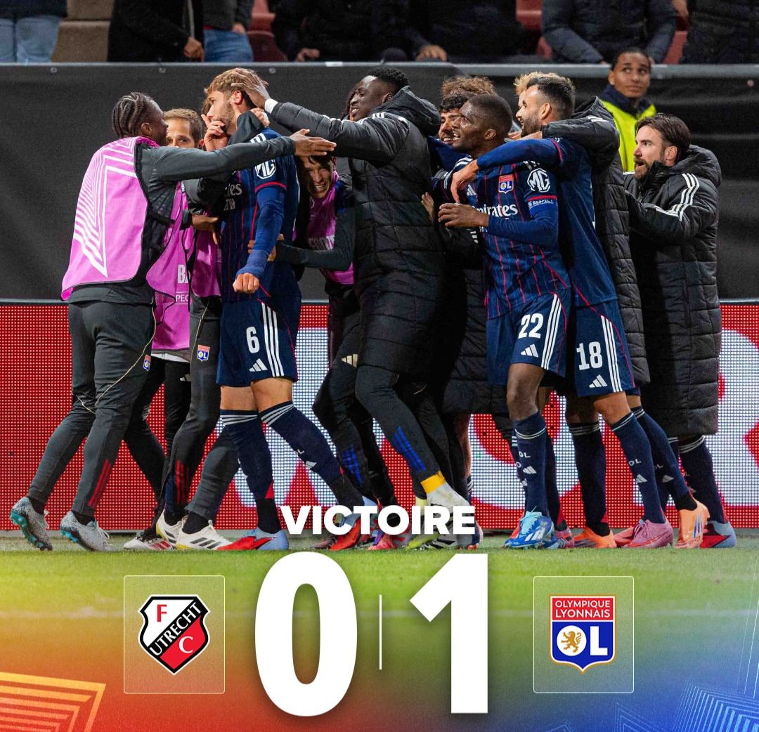 Lyon Menang Tipis 1-0 atas Utrecht di Laga Perdana Liga Europa