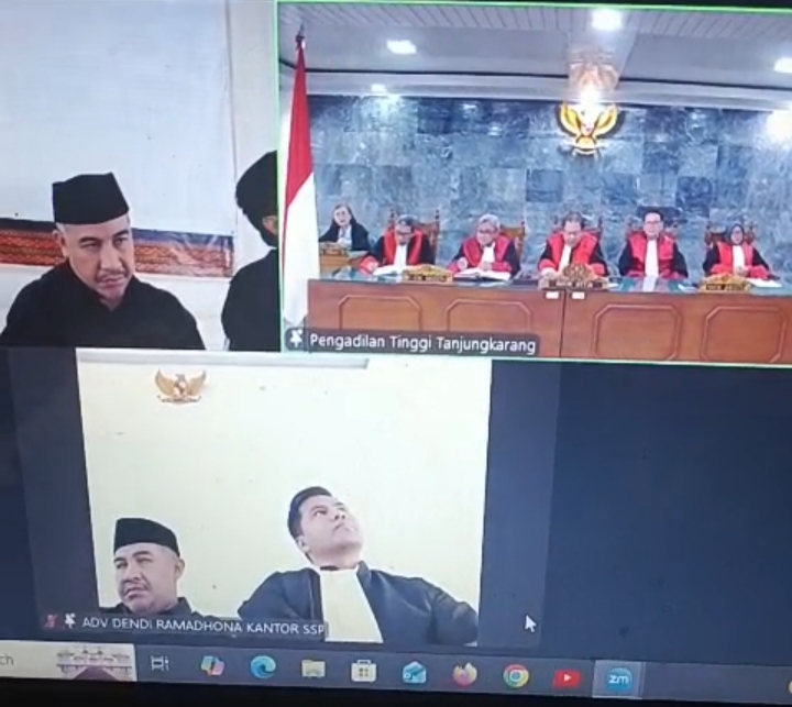 PT Perberat Vonis Mantan Bupati Pesawaran Dendi Ramadhona Naik 5 Tahun, Dari 8 Jadi 13 Tahun Penjara