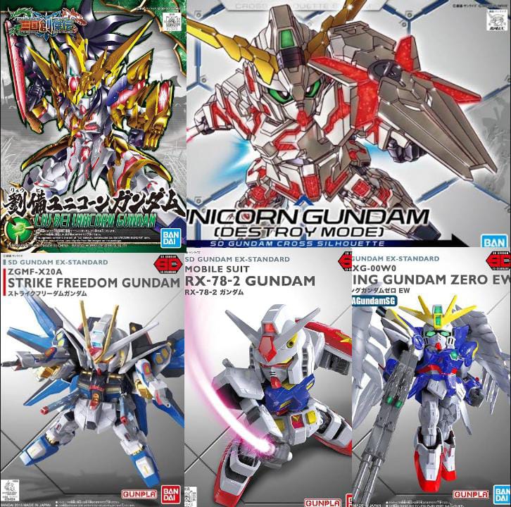Rekomendasi Gundam SD untuk Pemula